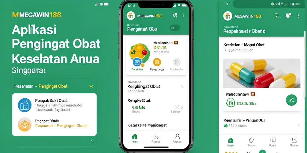 Tampilan antarmuka MEGAWIN188 yang modern dan informatif.