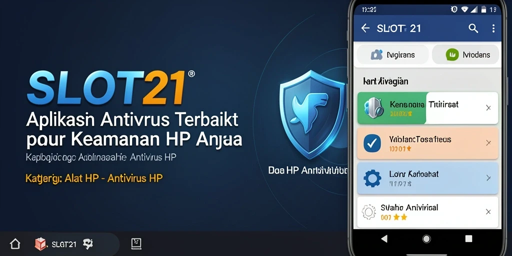 Antarmuka SLOT21 yang intuitif dan fitur keamanan terintegrasi.