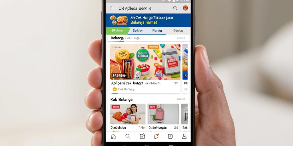 Tampilan antarmuka SR996 yang sederhana dan efisien untuk Cek Harga.